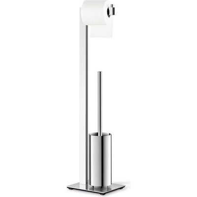 ZACK Поставка за тоалетна хартия и тоалетна четка Linea полирана (40027)