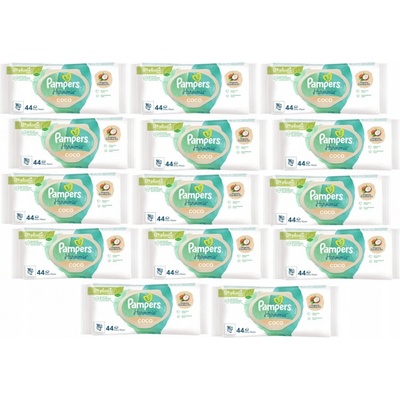 Pampers Harmonie Coco Dětské Čisticí Ubrousky 44 ks