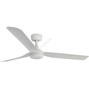 Faro Barcelona Faro 33814wt - Вентилатор за таван punt m бял Ø 132 см wt + дистанционно управление (fa33814wt)