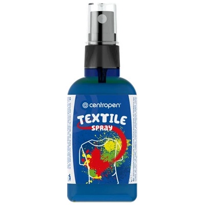 Centropen Barva na textil ve spreji 110 ml modrá