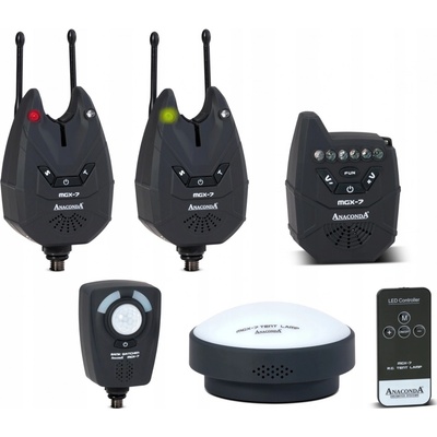 Elektronický signalizátor záberu Anaconda NIGHTHAWK MGX-7 2+1