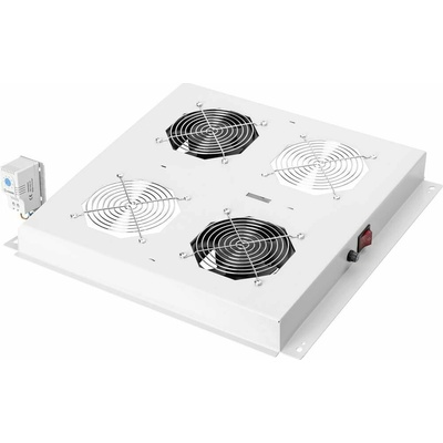 Digitus Roof cooling unit for Unique Network & Dyna. Basic 2 fans, switch, thermostat, 276 m3 air circ./h, color grey (RAL 7035)