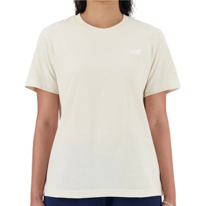 New Balance Дамска тениска New Balance Women's Sport Essentials Jersey T-Shirt - Linen (916-7630-0314)