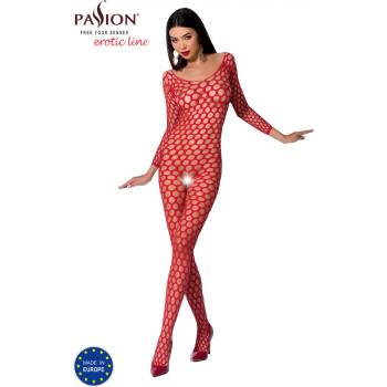 Image 1 of Passion Bodystocking BS077 Red