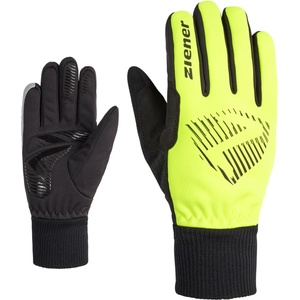 Ziener Детски ръкавици Ziener Kid's Dommi-Z Gloves - Poison Yellow - размер XL (202-7874-0214)