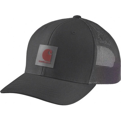 Carhartt Twill Mesh-Back Logo Patch cap black