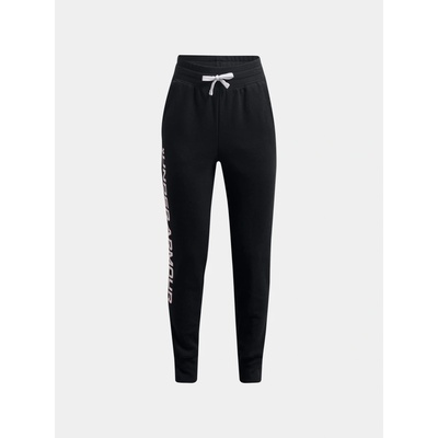 Under Armour Dívčí tepláky Rival Fleece Joggers Černá