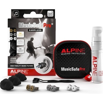 ALPINE Тапи за уши Alpine MusicSafe Pro, Black шумоизолиращи