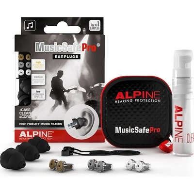 ALPINE Тапи за уши Alpine MusicSafe Pro, Black шумоизолиращи