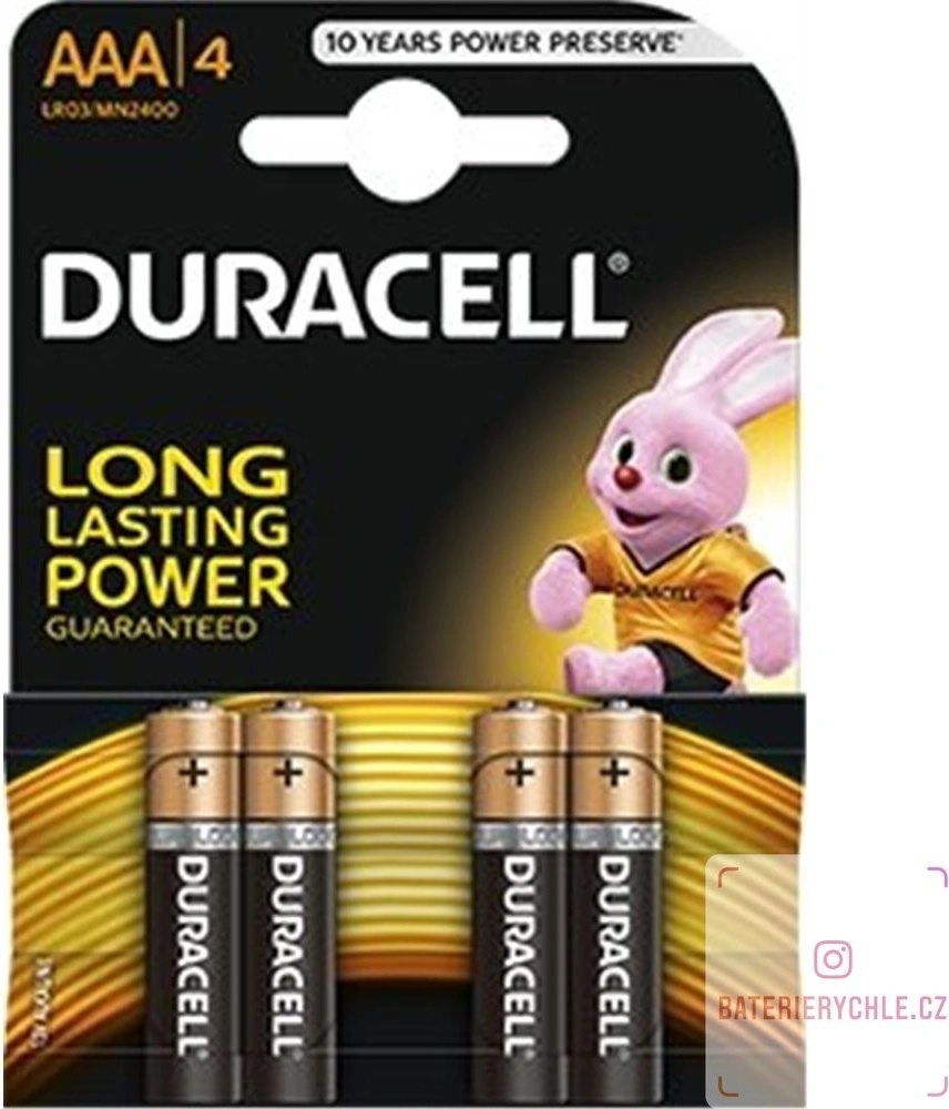 Duracell Basic AAA 4ks 10PP100005