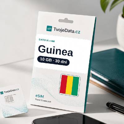 eSIM Guinea 10 GB / 29 dní - Guinea PRVRT5SW3