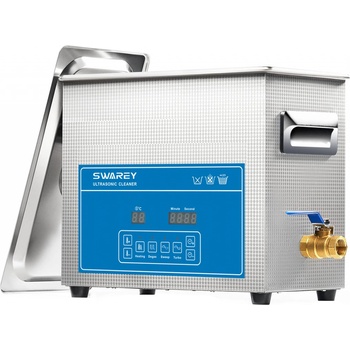 SWAREY 6,5l ultrazvuková čistička ultrazvuková kúpeľ 40000Hz 180W vykurovací výkon 300W