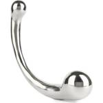 Mr. Steel Стоманено дилдо с два края The Curvy G-Spot