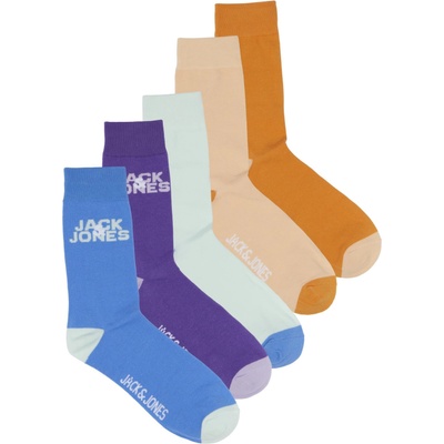 Jack & jones Къси чорапи 'konga' синьо, лилав, оранжево, размер 41-46