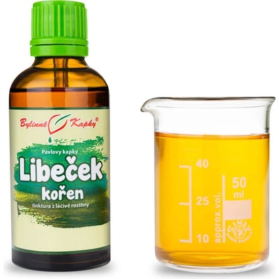 Bylinné kapky Libeček kořen tinktura 50 ml