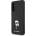 KARL LAGERFELD Fixed Glitter Ikonik Logo Metal Pin Case за Samsung Galaxy A36 - черен (3666339454470)