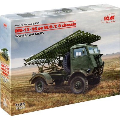 ICM BM-13-16 on W.O.T. 8 chassis 1:35