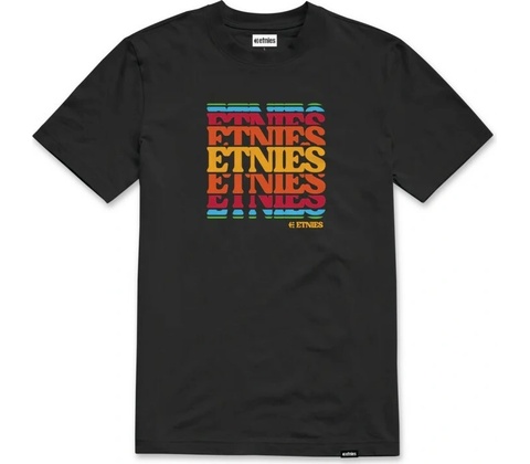 Etnies Stack Retro Tee Black