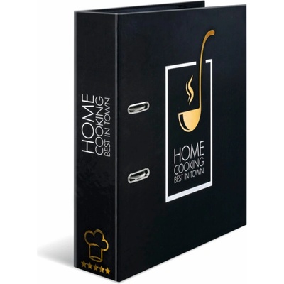 Herma Recipe Folder black Home Cooking DIN A4 19668