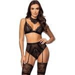 Beauty Night Cristalyn Set Black L/XL