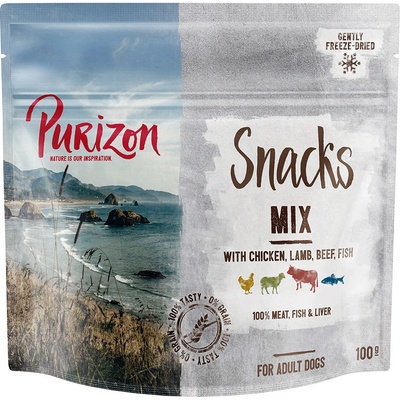 Purizon Snack Mix bez obilnín 100 g