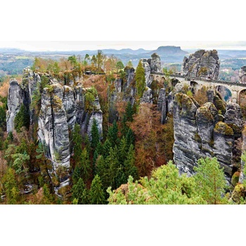 DIMEX ART s. r. o Флизелинов фототапет живописна гледка към скали 375 x 250 см