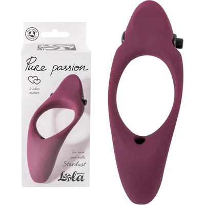 Пенис ринг за клиторна и перинеална стимулация - Pure Passion Stardust (1304-02LOLA)