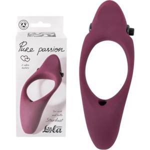 Пенис ринг за клиторна и перинеална стимулация - Pure Passion Stardust (1304-02LOLA)