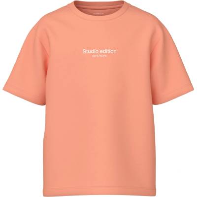 NAME IT Тениска 'brody' оранжево, размер 122-128