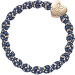 By Eloise London Metallic Gold Heart цвят Blueberry