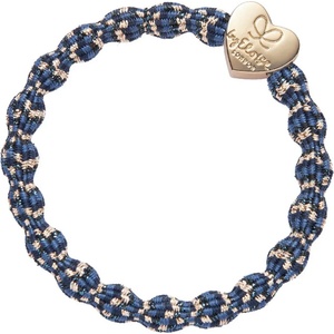 By Eloise London Metallic Gold Heart цвят Blueberry