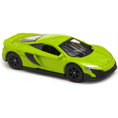 Model auta Welly McLaren 675LT Coupe zelený 1:64