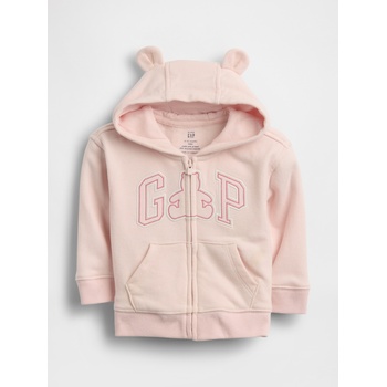 GAP Бебешки суитшърт с лого VintageSoft GAP GAP | Rozov | Момичешки | 12-18 месеца