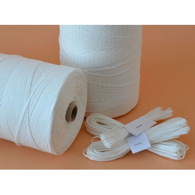 Knot plochý pro parafínové svíčky 20/34 do prům. 3-4 cm balení 10 m