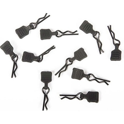 Axial adventure Щипки за купе Axial Body Clip w/Tab, Black 3mm (10pc) AXI206000 (AXI206000)