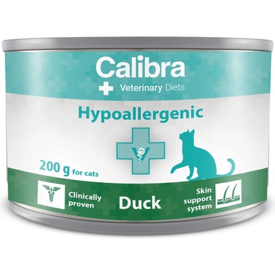 Calibra VD Cat Hypoallergenic Duck 200 g