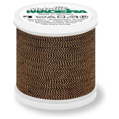 Vyšívací nit Madeira Metallic Soft 40 (200m) barva 425 sultan gold