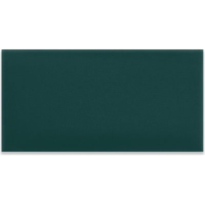Čalouněný nástěnný panel tyrkysový 50x50 cm čtvercový
