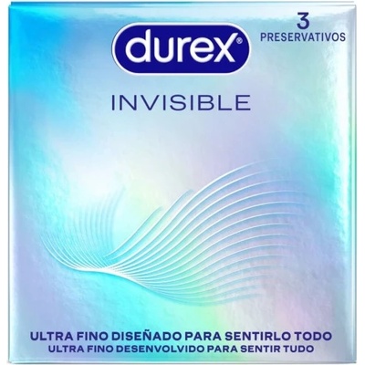 Durex 3 бр. Екстра тънки презервативи Durex Invisible