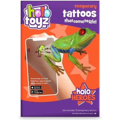 HoloToyz Временни татуировки с Augmented Reality, HoloToyz - Holo герои (F00219/13-H)
