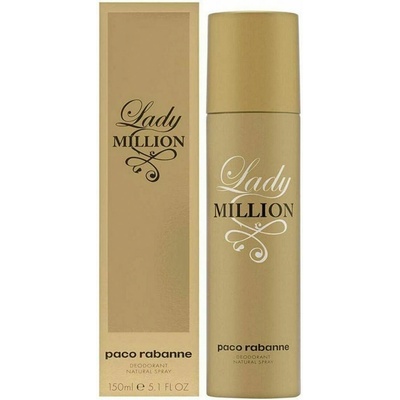 Paco Rabanne Lady Million deospray 150 ml