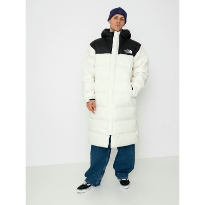 The North Face Nuptse Parka white dune/tnf black