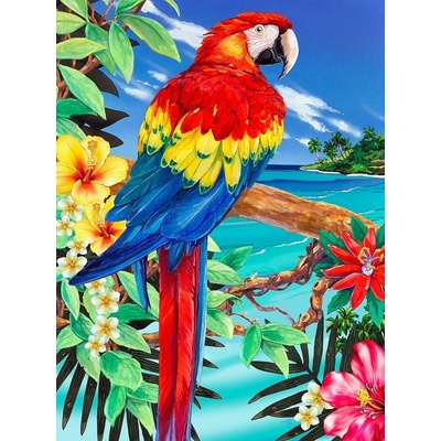 Royal & Langnickel Рисуване по номера Scarlet Macaw (PJS92)