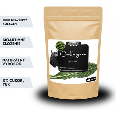 BodyBulldozer Natural 100% Paleo Collagen neochutená 200 g