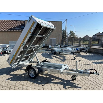 Přívěsný vozík Eduard 2615 1-stranný sklápěč Kombi 1500kg R13 v63cm – Zboží Mobilmania