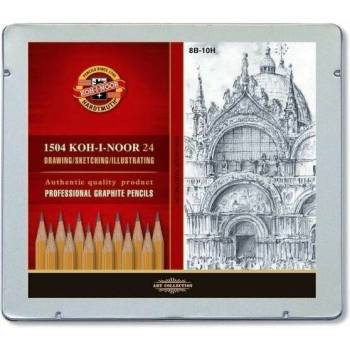 Koh-i-Noor 1504 24ks 8B - 10H