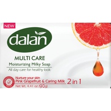 Dalan Pink Grapefruit & Caring Milk toaletní mýdlo 90 g