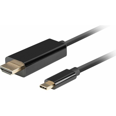 Lanberg CA-USBA-15CU-0010-BK USB 2.0, USB A-> USB-B, 1m, černý