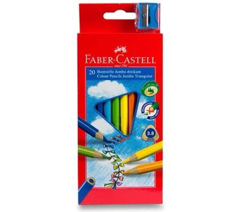 Faber-Castell 116520 Junior Triangular 20ks