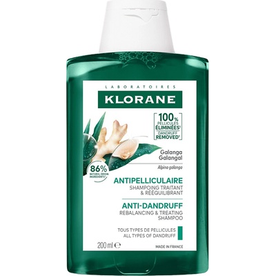 Klorane Šampon proti lupům s galangalem 200 ml
